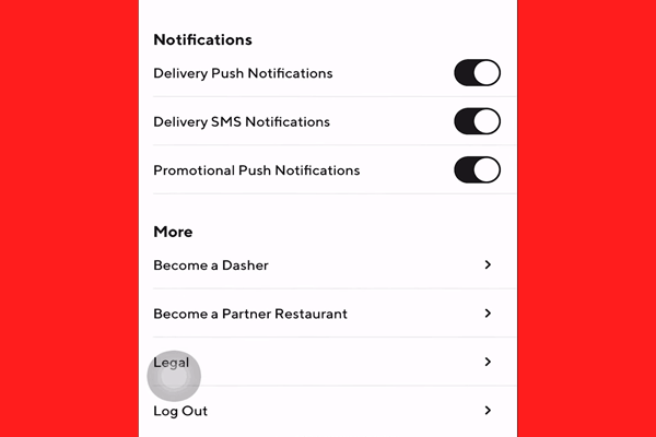 How to Logout of Doordash on All Devices